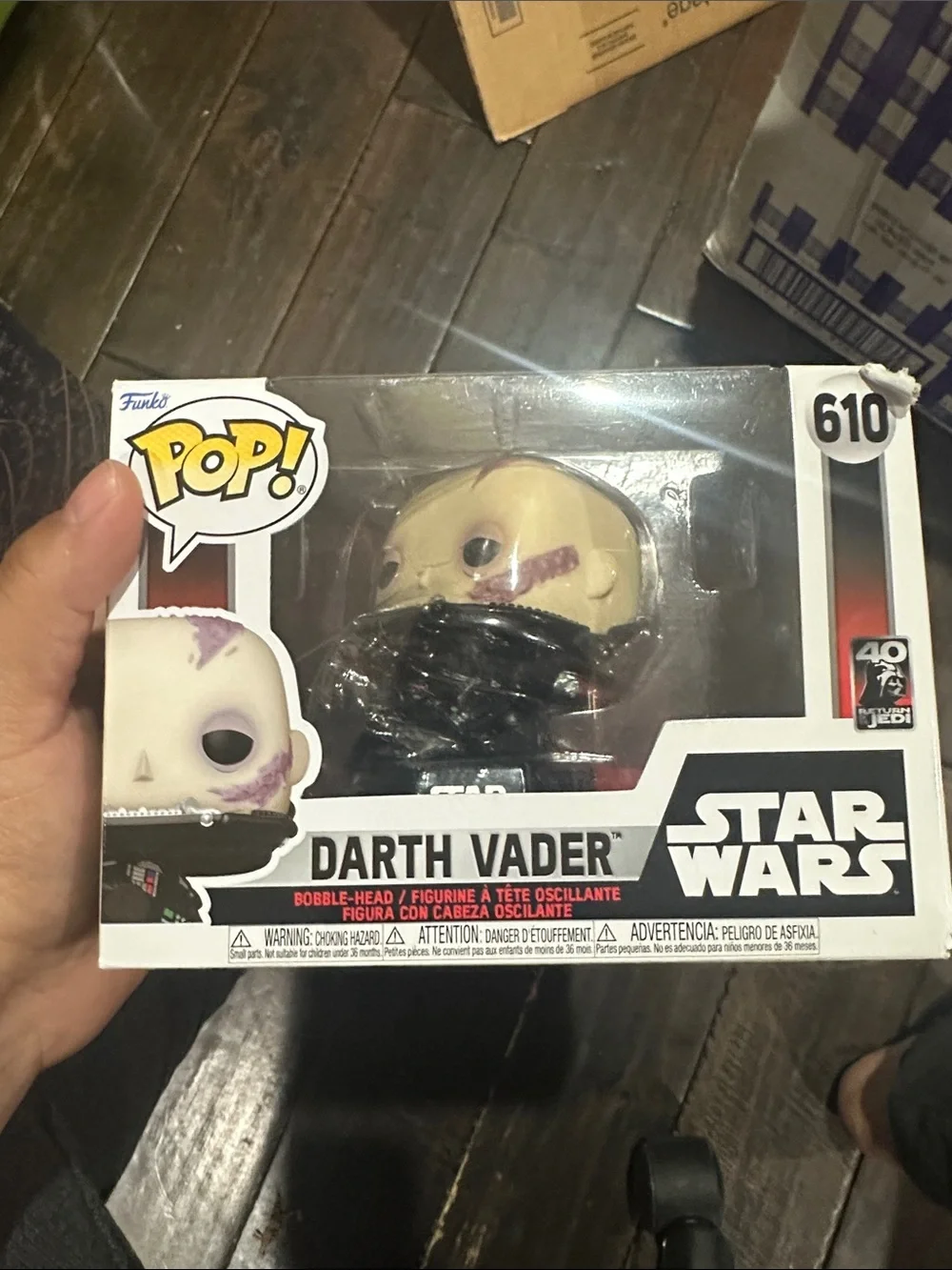 Funko - POP! Star Wars: Return of the Jedi - Darth Vader #610